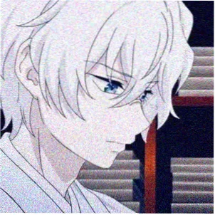 萌三国漫画Q版貂蝉角色立绘，淡金披帛